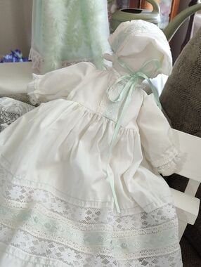 White Delicate Church Doll